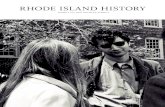 RHODE ISLAND HISTORY“Fashioning Rhode Island.” We have been exploring Rhode Island’s rich history of industry and inge-nuity, including jewelry-making in Providence and beyond.