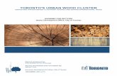 TORONTO'S URBAN WOOD CLUSTER...categories: General Business Information, Wood Sector, Opportunities and Barriers, City of Toronto Support, and Strengthening the Local Urban Wood Industry,