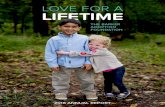 LOVE FOR A LIFETIME · PDF file 2016 ANNUAL REPORT LOVE FOR A LIFETIME THE BARKER ADOPTION FOUNDATION. STEPHEN, NEVEAH, AALIYAH, AND AKISHA. ETHICAL RESPECTFUL CHILD-CENTERED BUILDING