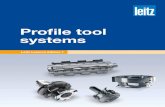 Profile tool systems - Leitz · 25° for softwood and cross grain processing 20° for hardwood and mixed wood ... New ProFix profile knives in different tungsten carbide qualities