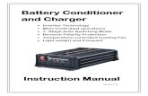 Battery Conditioner and Charger - AETOOL Conditioner and Charger.pdf · 2010. 8. 25. · Battery Conditioner and Charger ... This reconditioning mode will then begin to introduce