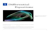 Differential Equations - Bard Collegefaculty.bard.edu/belk/math213/Notes1.pdf · 2017. 2. 17. · 1 Differential Equations b ThestrangeattractorforaSprottsystem consistingofthreequadraticdifferential