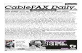 5 Pages Today CableFAX Daily · CableFAX Daily TM Friday, November 15, 2013 Page 2 CABLEFAX DAILY (ISSN 1069-6644) is published daily by Access Intelligence, LLC M M 301.354.2101