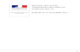 RECUEIL DES ACTES ADMINISTRATIFS SPÉCIAL N°IDF-016-2017 … · 2017 désignant la nouvelle composition du Comité de Protection des Personnes « Île-de-France XI » (3 pages) Page