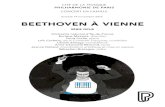 BEETHOVEN À VIENNE - Philharmonie de Paris · 2016. 11. 21. · 3 SAMEDI 19 NOVEMBRE – 11H GRANDE SALLE PIERRE BOULEZ – PHILHARMONIE Beethoven à Vienne SÉRIE OPUS Ludwig van