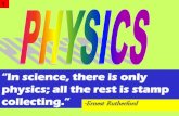 physics; all the rest is stamp · 2014. 9. 8. · 5 *Measuring & Describing motion* 30 km 20 km 15 km 15 km ! His Displacement is only 15 km. 6 *Measuring & Describing motion* How