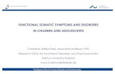 FUNCTIONAL SOMATIC SYMPTOMS AND DISORDERS IN dnps.dk/.../Functional-somatic-symptoms-and-disorders_Charlotte-Ra · PDF file Somatoform disorder Conversion disorder Somatic classification