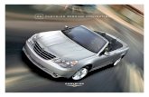 09 CHRYSLER SEbRing ConvERtibLE - Auto-Brochures.com · 2014. 1. 2. · Sebring Convertible Limited and Touring offer the program (extra security of a hard convertible top. With this