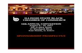 ILLINOIS BLACK CHAMBER OF COMMERCEilbcc.org/wp-content/uploads/2014/12/Sponsorship... · 2017. 7. 11. · I Illinois State Black Chamber of Commerce th 12 Annual Convention August