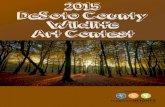 2015 DESOTO COUNTY WILDLIFE ART CONTESTs3.amazonaws.com/.../2015-desoto-county-wildlife-art-contest-final.pdf · The Decisions of DeSoto County Wildlife Art Contest Judges are ﬁnal.