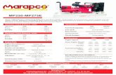 MP250-MP275E...Rating Deﬁnition Prime Rating These rating are applicable for supplying continuous electrical power (at variable load) in lieu of commercially purchased power. This