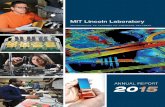 Massachusetts Institute of Technology - MIT Lincoln Laboratory · 2019. 2. 15. · 2 2015 Annual Report MIT Lincoln Laboratory 3 MIT and Lincoln Laboratory Leadership Massachusetts
