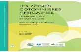 LES ZONES COTONNIÈRES AFRICAINES · La typologie a été élaborée par une Analyse en Composantes Principales (ACP) qui a identié 11 variables discriminantes sur les 77 contenues