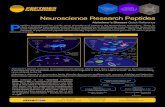 Neuroscience Research Peptides · Neuroscience Research Peptides Alzheimer’s Disease Quick Reference P eptides International has a wide range of products of interst to the neuroscience