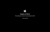 Apple Employee Communications Kit...Familiarize yourself with the different elements of the Apple at Work employee journey so that you can plan your internal communications appropriately.