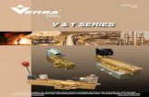 V & T SERIES - Versa Products · 2020. 8. 11. · V & T SERIES Bulletin: VT 2020 Versa Product Company, Inc., 22 Spring Valley Road, Paramus, NJ 07652 USA Phone: (201) 843-2400 Fax: