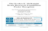 The McKnight Brain Research Foundation (MBRF) · PDF file 2018. 11. 1. · The Evelyn F. McKnight Brain Research Foundation Poster Reception The Westin San Diego Gaslamp Quarter San