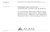 GAO-09-70 Immigration Application Fees: Costing Methodology … · 2009. 1. 28. · Costing Methodology Improvements Would Provide More Reliable Basis for Setting Fees Highlights