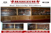 Bar Security Shutters - Find The Needlepdfs.findtheneedle.co.uk/126372-2633.pdf · 2014. 10. 1. · Bar Security Shutters TECHNICAL DATA TEL: 0800 83 43 47 FAX: 029 20 66 55 18 WEB: