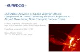 EURADOS Activities on Space Weather Effects: Comparison ......EURADOS WG11/TG3 - Space Weather Week, 13-17, April 2015, Boulder, USA Solar Energetic Particle (SEP) Code comparison