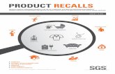 PRODUCT RECALLS - SGS · 2017. 8. 29. · PRODUCT RECALLS AUGUST 1-15, 2017 P. 2 Back to Content JURISDICTION OF RECALL PRODUCT NAME PICTURE DETAILS NORTH AMERICA (US & CANADA) Canada