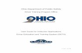 Ohio Department of Public Safety...Welcome to the Application Landing Page After successfully creating an Identity Manager account, you will return to the application landing page.