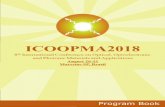 FOREWORD - ICOOPMAicoopma.usask.ca/ICOOPMA_Detailed Program_2018.pdf · Canada (2016). We are delighted to have you for this meeting at Beach Hotel Maresias, in Maresias-SP, one of