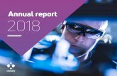 Annual report 2018 - XMReality · 2020. 6. 8. · 2 XMReality Annual Report 2018 XMREALITY IN BRIEF 2018 2017 Total operating income, SEK 16,631k 13,649k EBITDA, SEK -25,181k -20,705k