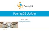 PeeringDB Update · 2020. 9. 2. · PeeringDB Update Arnold Nipper arnold@peeringdb.com •Slide overview and content •We’re developing a new 2018 slide deck with a short/medium/long