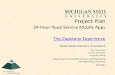 24-Hour Road Service Mobile Apps The Capstone Experiencecse498/2011-08/schedules/... · 24-Hour Road Service Mobile Apps Team Auto-Owners Insurance Paul Fritschen Justin Hammack Lingyong