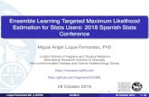 Ensemble Learning Targeted Maximum Likelihood Estimation for … · 2018. 11. 8. · Ensemble Learning Targeted Maximum Likelihood Estimation for Stata Users: 2018 Spanish Stata Conference