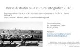 Borsa di studio sulla cultura fotografica 2018aap.beniculturali.it/pdf/MARMO.pdfPhotography Recapiti: lorenzomarmo@gmail.com lorenzo.marmo@pec.it Qui a sinistra, Alessio Trerotoli,