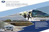 Public Transportation Agency Safety Plan (PTASP) Workshop ... · 8/21/2020  · PTASP Bus Workshop Participant Guide Public Transportation Agency Safety Plan Rule Overview 7 The Accountable