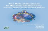 The Role of Business in the Circular Economy · 2018. 4. 11. · Drivers of the circular economy transition and key enabling technologies ... urope’s 2015 decision to adopt a Circular