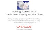 Getting Started with Oracle Data Mining on the Cloud...Getting Started with Oracle Data Mining on the Cloud A step-by-step graphical guide to launching and connecting to the Oracle