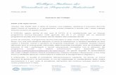 Notiziario del Collegio - FICPI Collegio 11.pdf · un vero fiore all'occhiello del sistema giudiziario italiano, e l'importanza della preparazione tecnica di chi ottiene incarichi