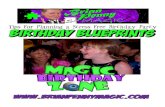 PARTY LENGTH - Magician Brian Penny · 2017. 5. 25. · PARTY LENGTH The average birthday party lasts about two hours. Always plan on fifteen minutes at the beginning of the party