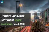 Primary Consumer Sentiment Index · 2020. 3. 30. · Introducing the Primary Consumer Sentiment Index Ipsos Saudi Arabia’s Primary Consumer Sentiment Index (PCSI), is a national