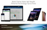 Baird Online/ Baird 360 Wealth Personal Technology Tips & Trickscontent.rwbaird.com/RWB/Content/PDF/WealthManagement/Get... · 2019. 10. 29. · Personal Technology Tips & Tricks.