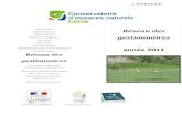 année 201 1 - Conservatoire d'Espaces Naturels de CorseLe produit logiciel « Pocket eRelevé » est développé par la société Natural Solutions basée à Marseille et installé