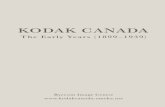 KODAK CANADA - phsc.ca | photographic history – cameras ...phsc.ca/camera/wp-content/uploads/2019/01/Kodak_Canada_The_Early_Years.pdfThe Early Years (1899–1939) KODAK CANADA. Table