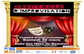 Théâtre d improvisation Samedi 30 mars...Renseignements AAB - Rue du Confluent - 73270 Beaufort - 9 04 79 38 33 90 -aabeaufortain@wanadoo.fr - Théâtre d’improvisation Samedi