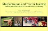Mechanization and Tractor Training · •Grower, Stone Circle Farm –2 acres in production –Mostly wholesale markets –Garlic, carrots, hot peppers –Year-round sales . Where