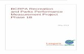 BCRPA Recreation and Parks Performance Measurement ......BCRPA Performance Measurement Project – Phase 1B The second phase of the project, referred to as Phase 1B, took the data