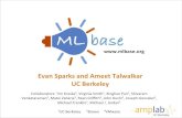 ML base ML base ML baseampcamp.berkeley.edu/wp-content/uploads/2013/08/mlbase...Code Master Server …. result (e.g., fn-model & summary) Optimizer Parser Executor/Monitoring ML Library