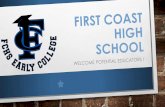 First coast High School - Duval County Public Schools · 2020. 2. 11. · continuation requirements grade 9 education academy students must have a minimum 3.0 unweighted cumulative