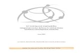 ICT training and employability: Integrated service delivery in ...ICT training and employability: Integrated service delivery in United States workforce development networks June 2007