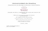 Universidad de Huelva - Flora de Andalucía · 2017. 7. 13. · Universidad de Huelva Departamento de Biología Ambiental y Salud Pública Estudio de flora y vegetación del oeste