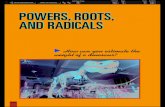POWERS,ROOTS, AND RADICALSodoommath.weebly.com/uploads/3/8/4/3/38434581/chapter_7... · 2019. 5. 11. · 402 Chapter 7 Powers, Roots, and Radicals A rational exponent does not have