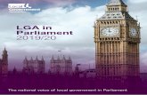 LGA in Parliament 2019/20...LGA in Parliament 1/ 9 NHS Funding Act 2020 The NHS Funding Act places a legal duty on Government to give the NHS an extra £33.9 billion every year to